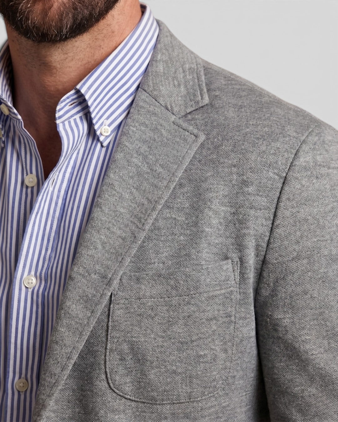Jensen og Madsen | Herre Blazer Klassisk Snit Afslappet Stil
