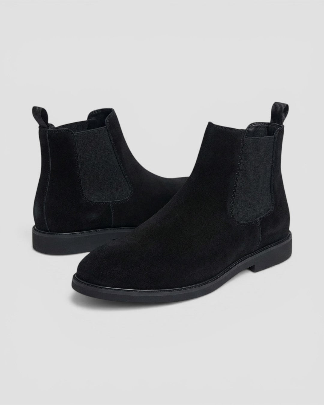 Herre Ankel Chelsea Støvler Anti Ruskind Engelsk Stil