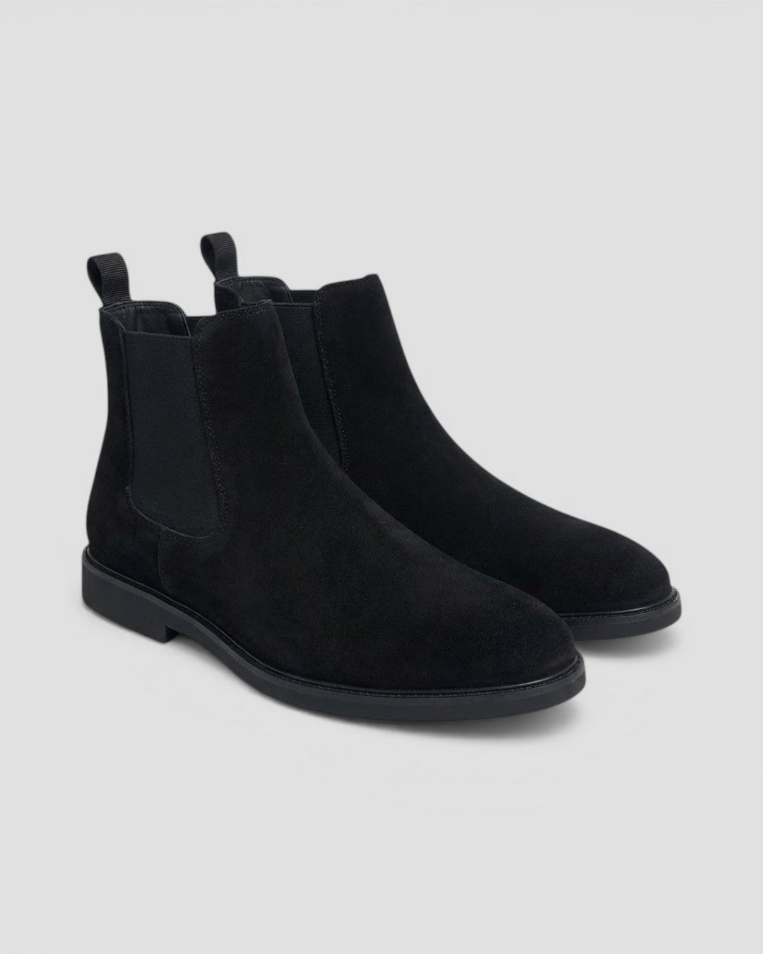 Herre Ankel Chelsea Støvler Anti Ruskind Engelsk Stil