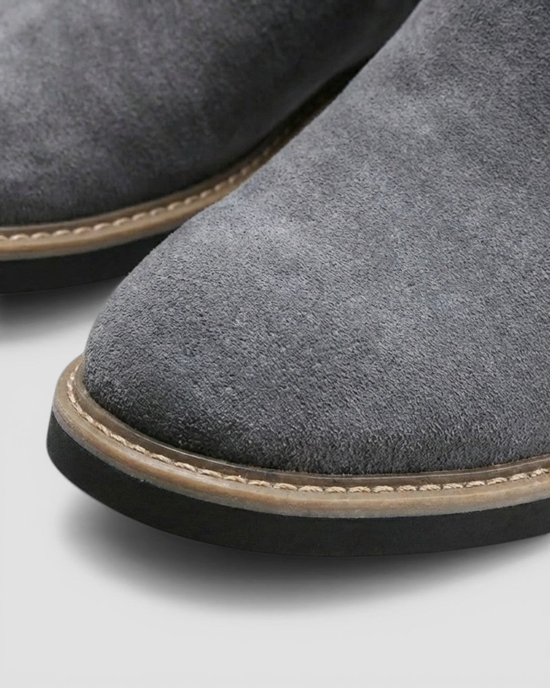 Herre Chelsea Ankelstøvler i Kunst Ruskind til Vinter Slip On