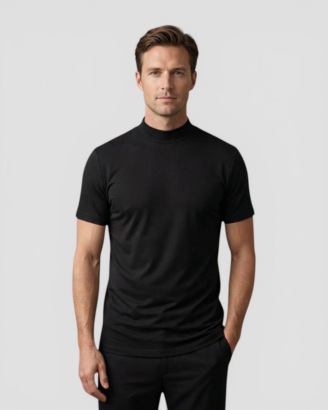 Jensen og Madsen | Herre Stretch T-Shirt Blød og Komfortabel Pasform