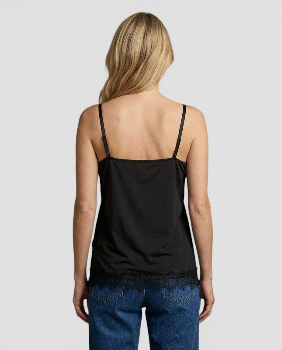 Jensen og Madsen | Dame Let Top med Stropper Komfortabel Sommer Pasform