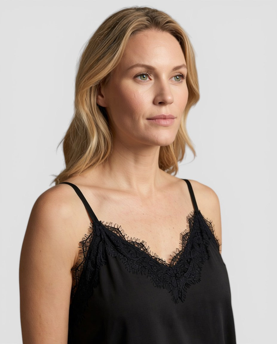 Jensen og Madsen | Dame Let Top med Stropper Komfortabel Sommer Pasform