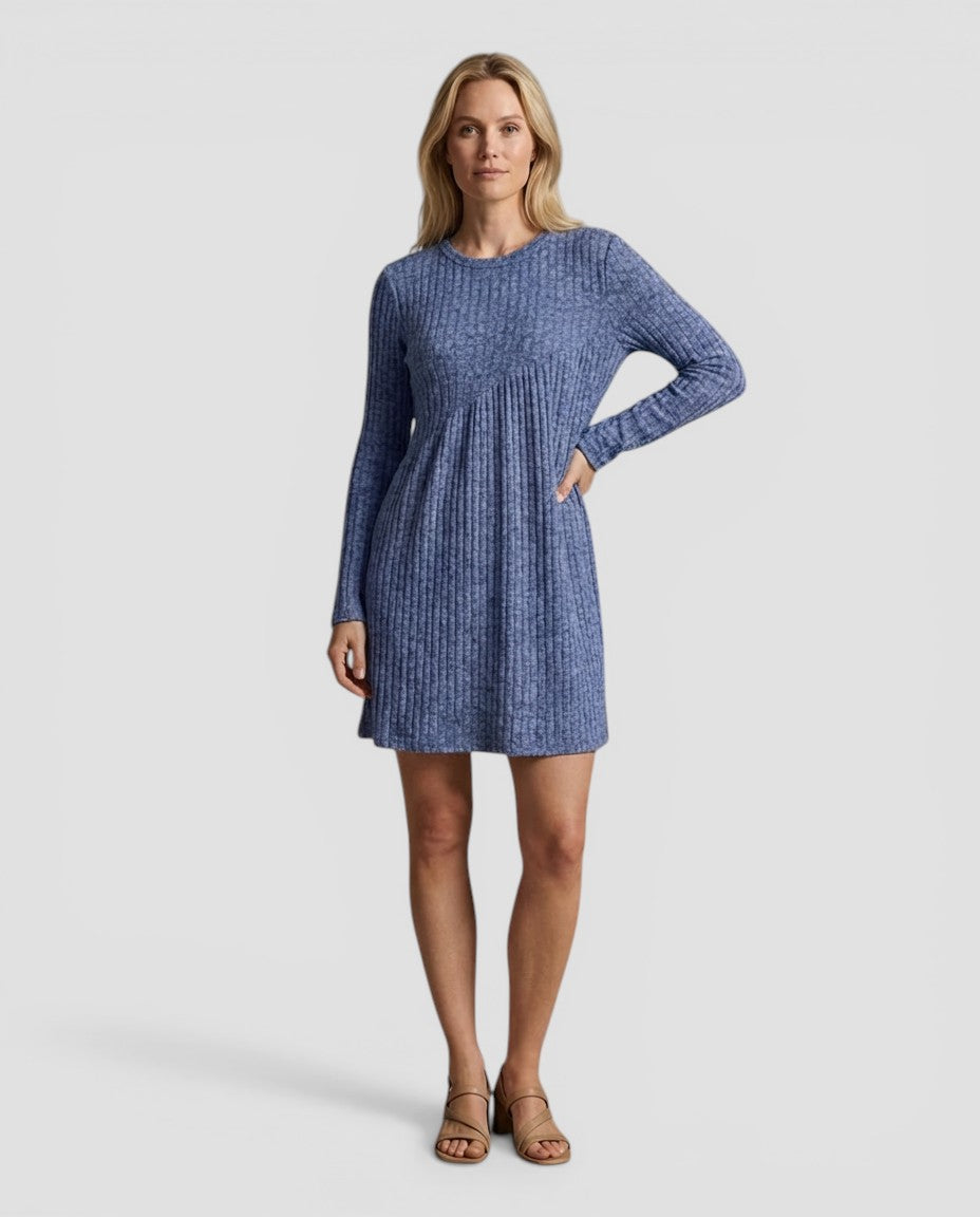 Jensen og Madsen | Dame Blød Kjole Let og Komfortabel Afslappet Pasform