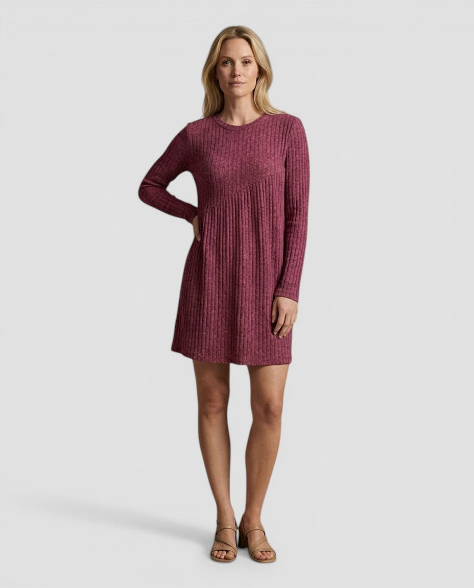 Jensen og Madsen | Dame Blød Kjole Let og Komfortabel Afslappet Pasform