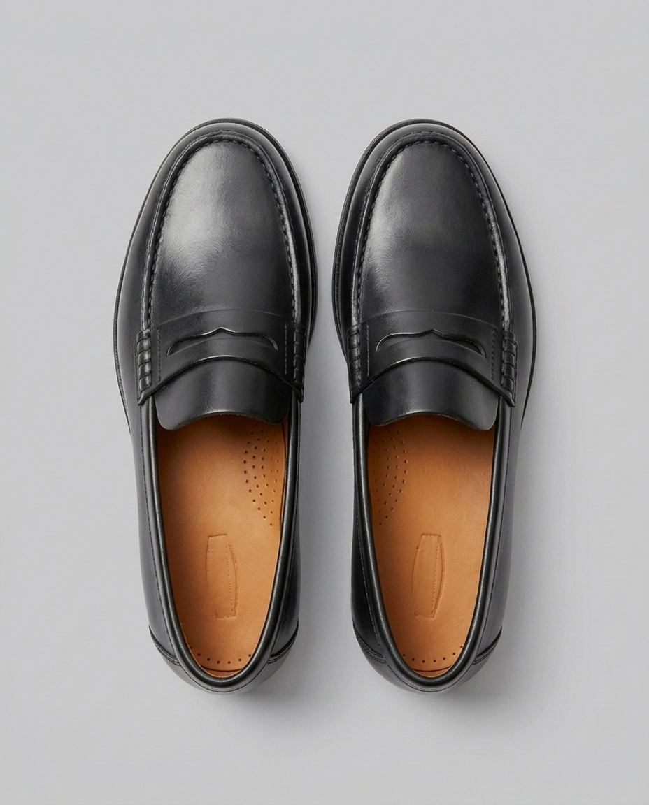 Jensen og  Madsen | Herre Penny Loafers Klassisk Komfortabel Pasform