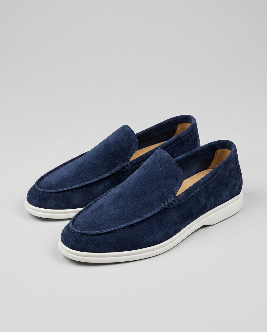 Jensen og Madsen | Herre Loafers Slip-On Komfortabel Pasform Hverdags Brug