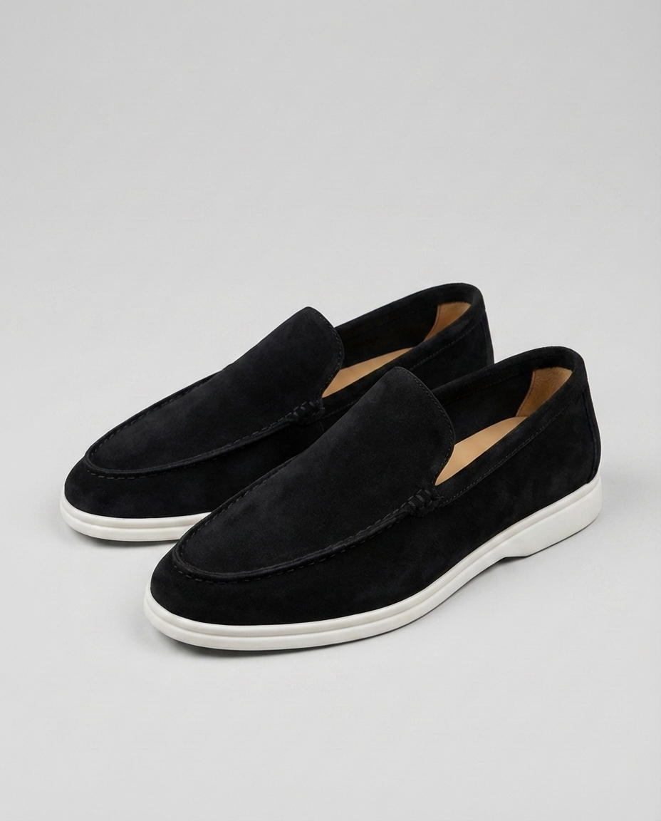Jensen og Madsen | Herre Loafers Slip-On Komfortabel Pasform Hverdags Brug