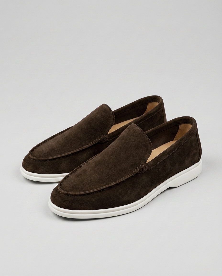 Jensen og Madsen | Herre Loafers Slip-On Komfortabel Pasform Hverdags Brug