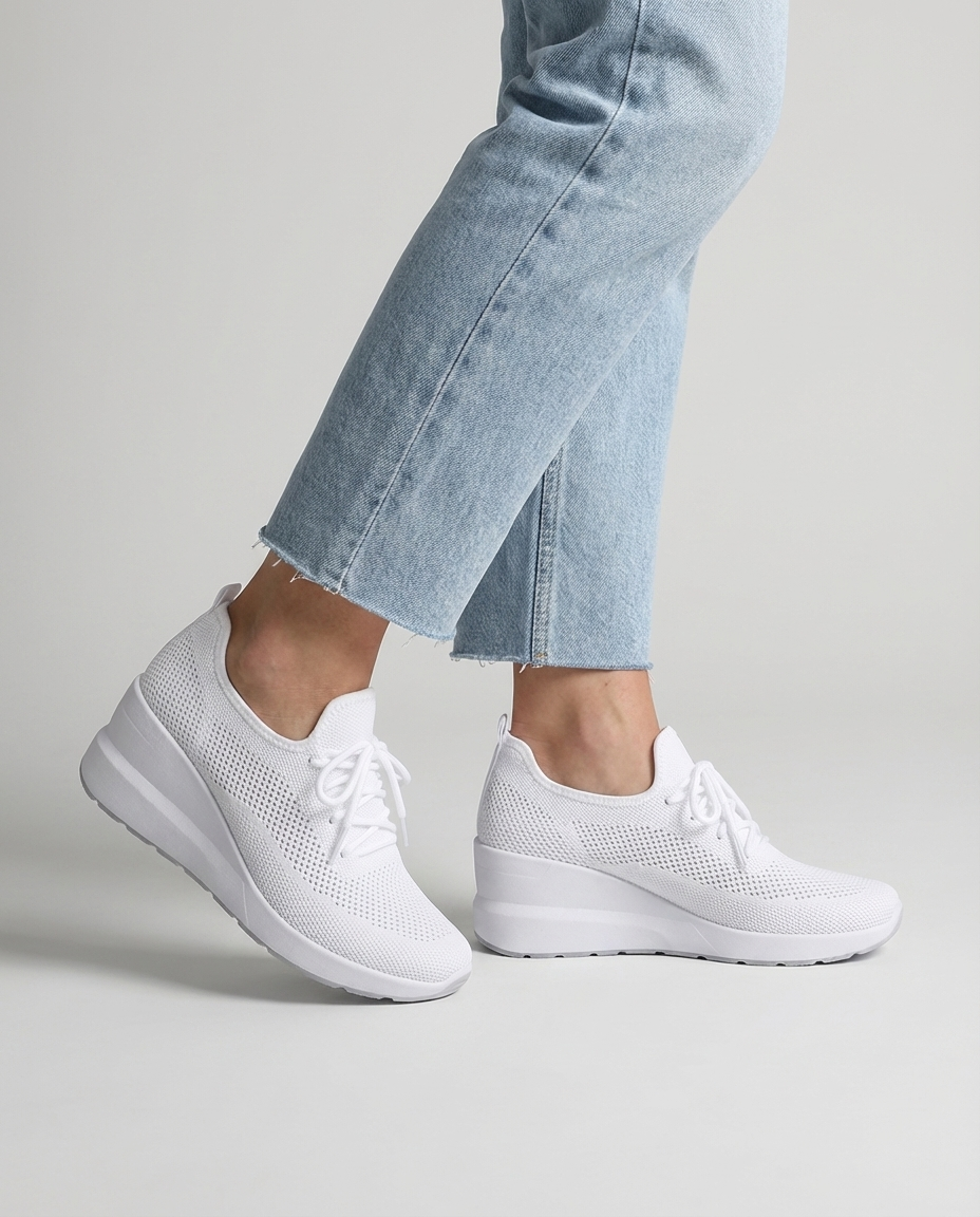 Jensen og Madsen | Dame Sneakers Let og Åndbar Hverdagsbrug