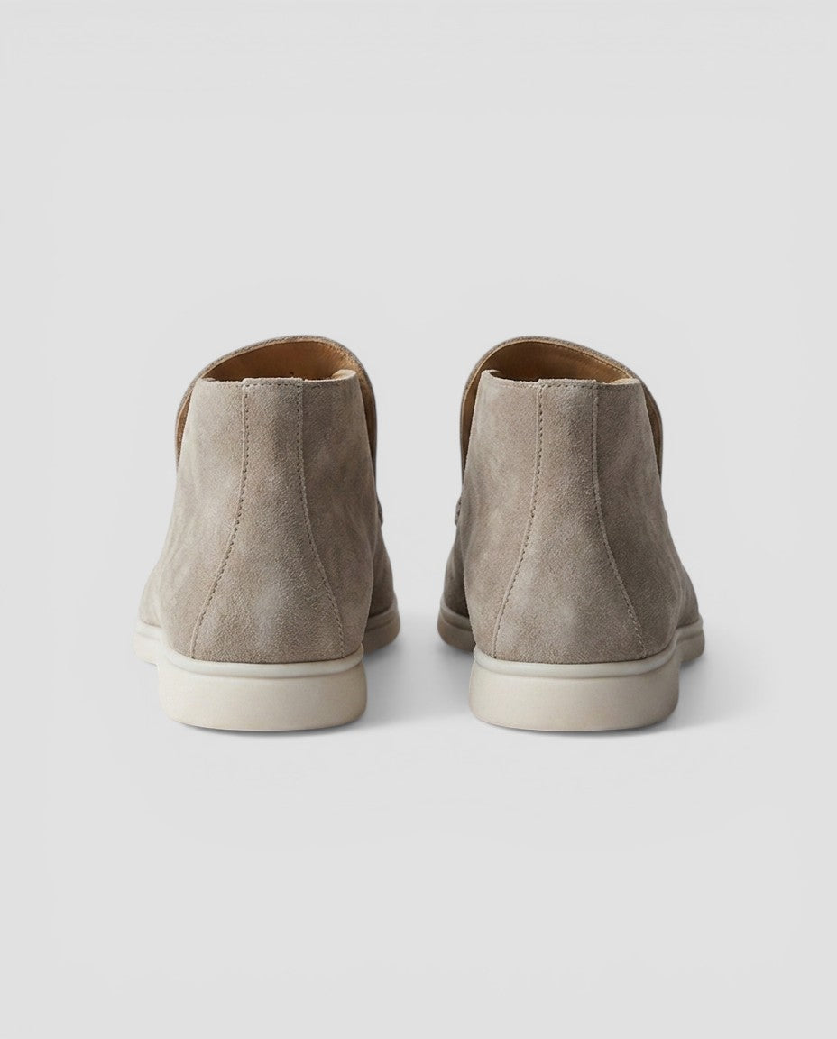 Jensen og Madsen | Suede Sko Herre uden Snørebånd Elegant