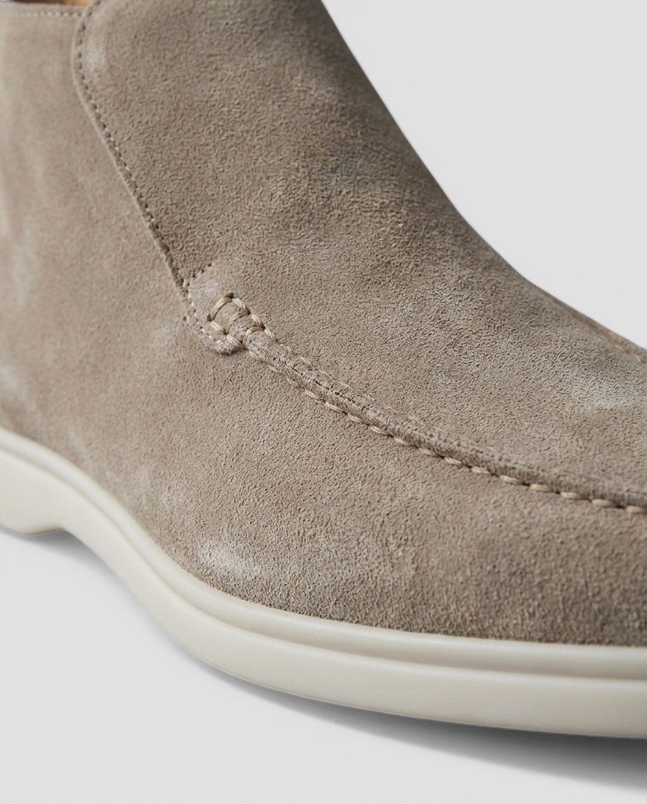 Jensen og Madsen | Suede Sko Herre uden Snørebånd Elegant