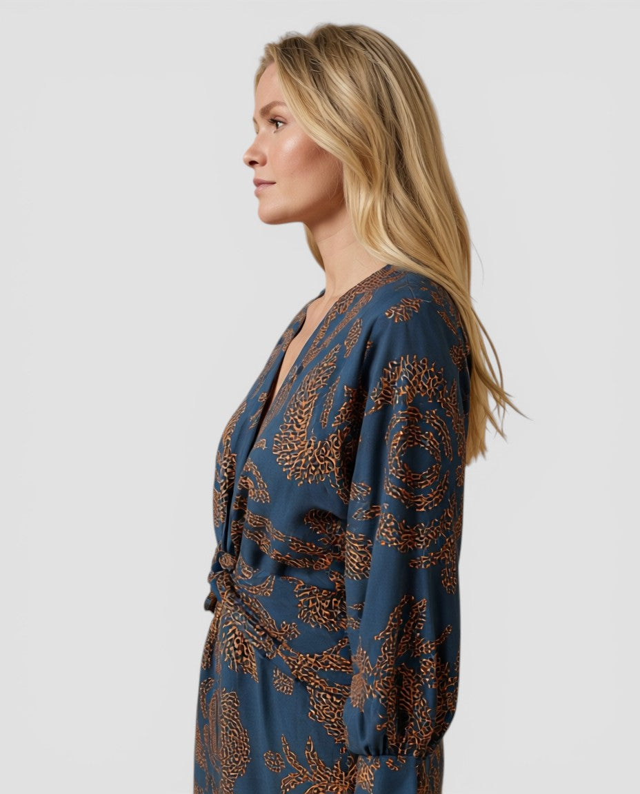 Jensen og Madsen | Gallakjole Dame med Knude Elegant Pasform