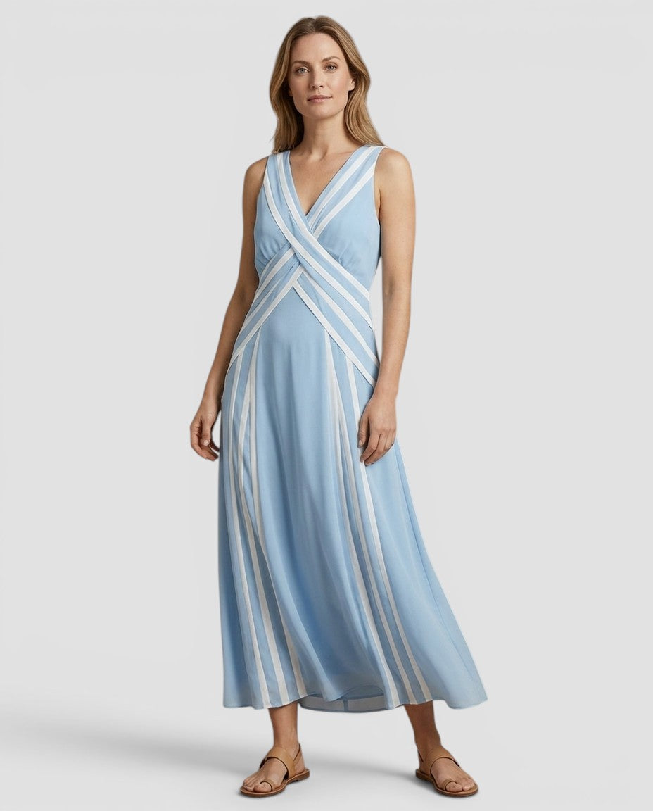 Jensen og Madsen | Dame Gallakjole Elegant Omslagskjole