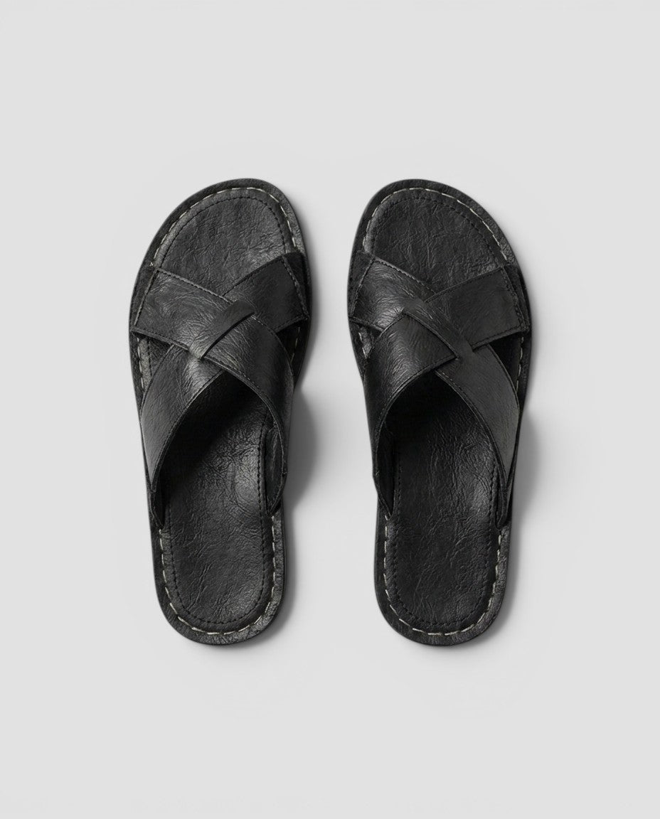 Jensen og Madsen | Herre Sandaler med Krydsrem Uden Snørebånd
