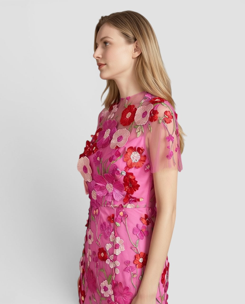 Jensen og Madsen | Gallakjole Dame Blomsterbroderi Elegant Fest