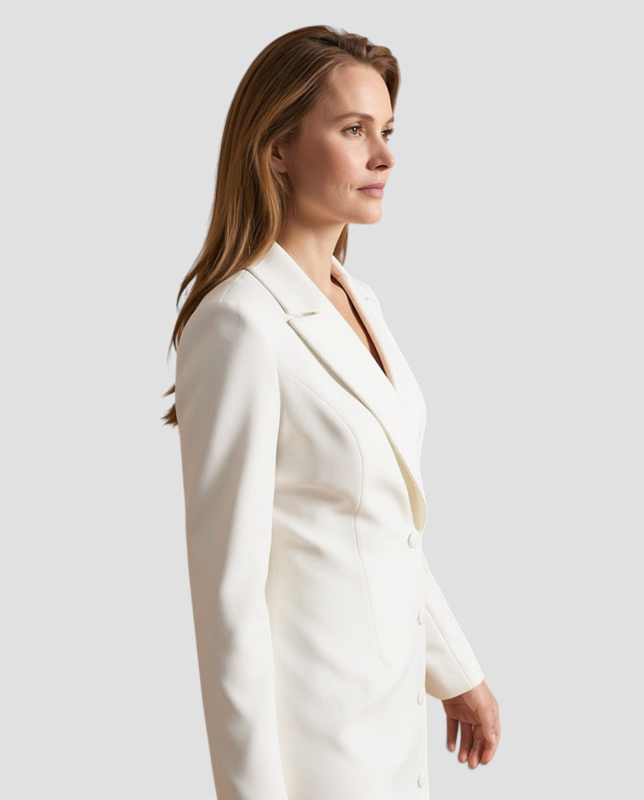 Jensen og Madsen | Gallakjole Dame Midi Skræddersyet Blazer Krave