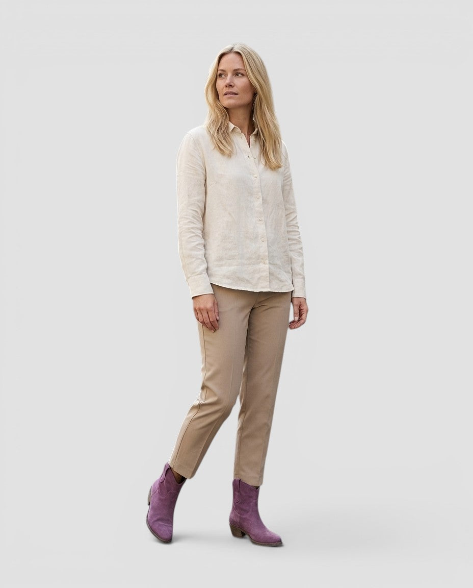 Jensen og Madsen | Dame Ankelstøvler med Blokhæl Klassisk Vestlig Stil