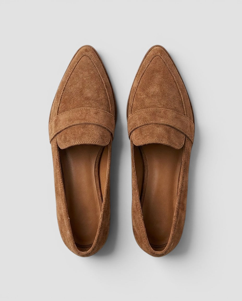 Jensen og Madsen | Dame Loafers med Spids Tå til Forår og Hverdag