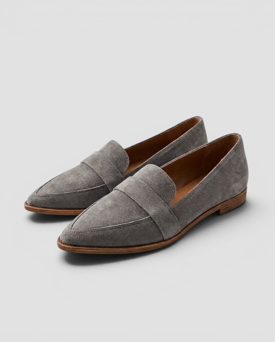 Jensen og Madsen | Dame Loafers med Spids Tå til Forår og Hverdag