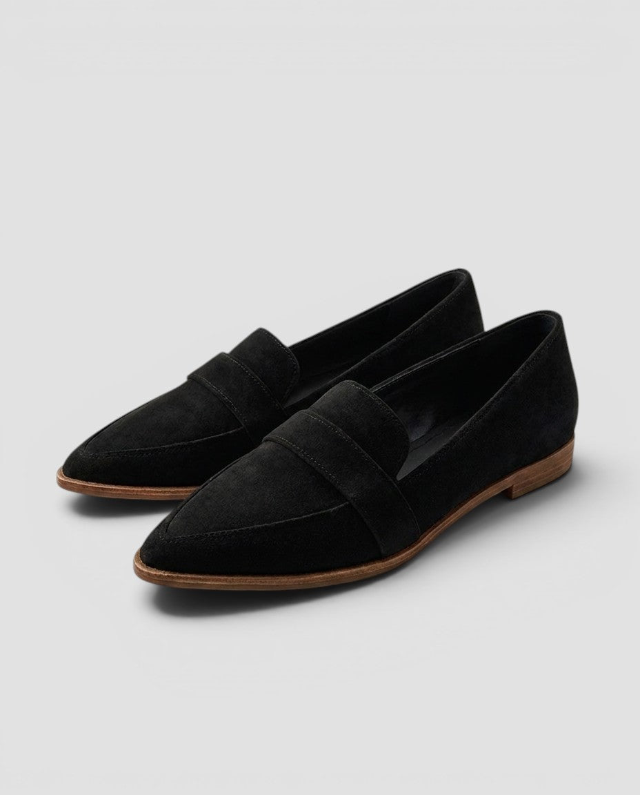 Jensen og Madsen | Dame Loafers med Spids Tå til Forår og Hverdag