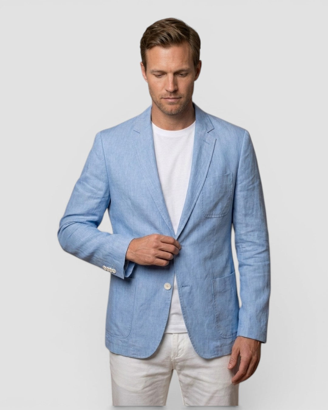 Jensen og Madsen | Herre Blazer Sommer Let og Skræddersyet Pasform