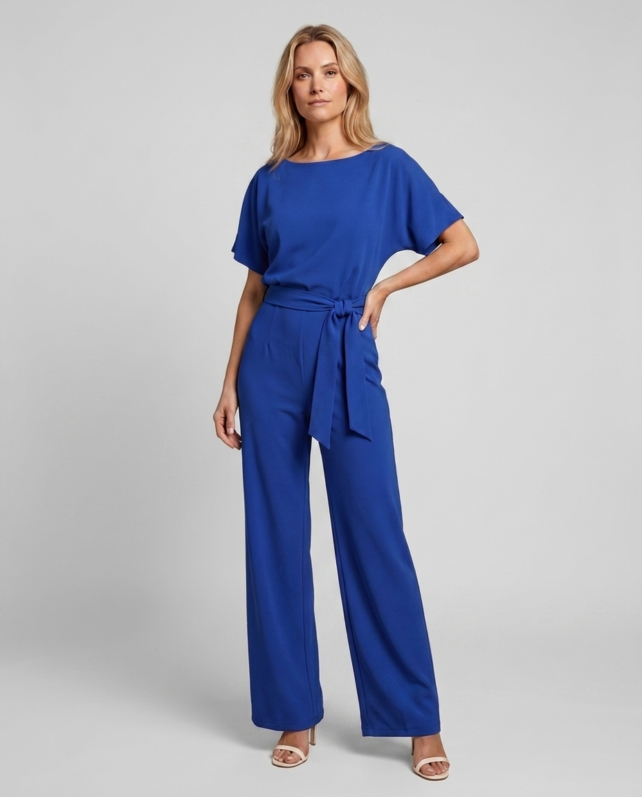 Jensen og Madsen | Dame Jumpsuit med Vide Ben til Fest og Middag