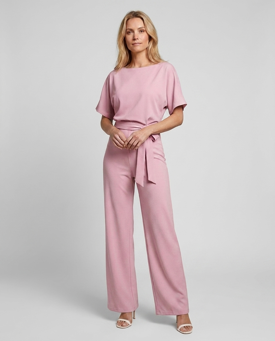Jensen og Madsen | Dame Jumpsuit med Vide Ben til Fest og Middag