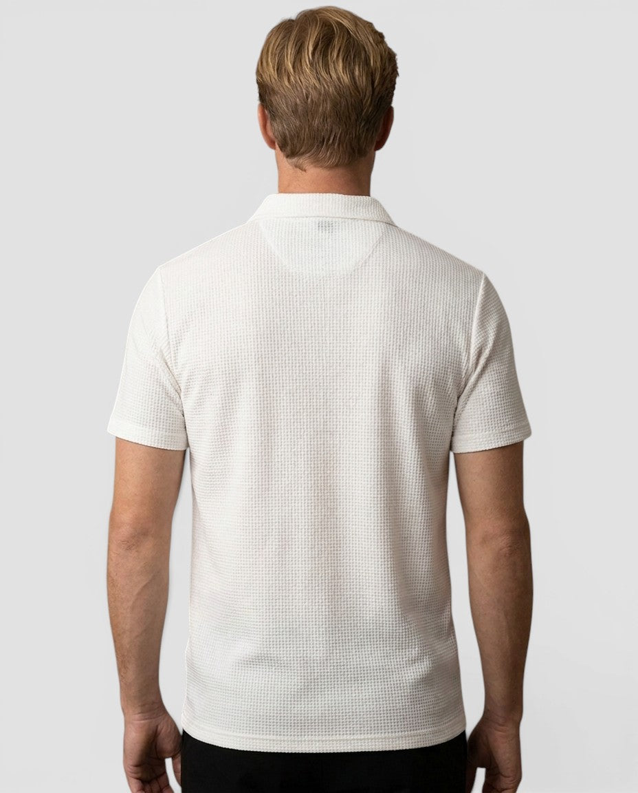 Jensen og Madsen | Polo Shirt Herre Klassisk Krave Kortærmet Elegant