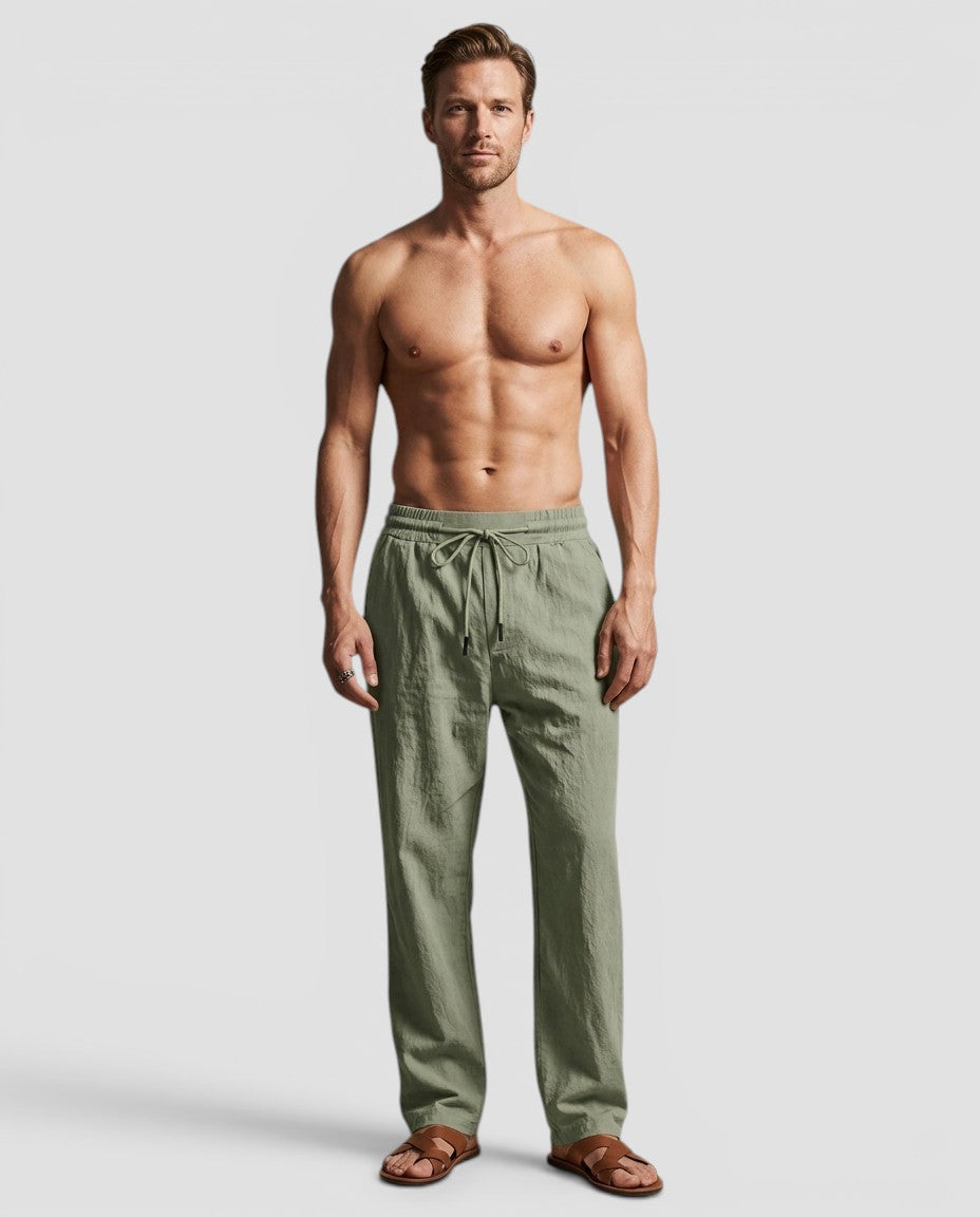 Jensen og Madsen | Klassiske Herrebukser Straight Fit Elegant Pasform