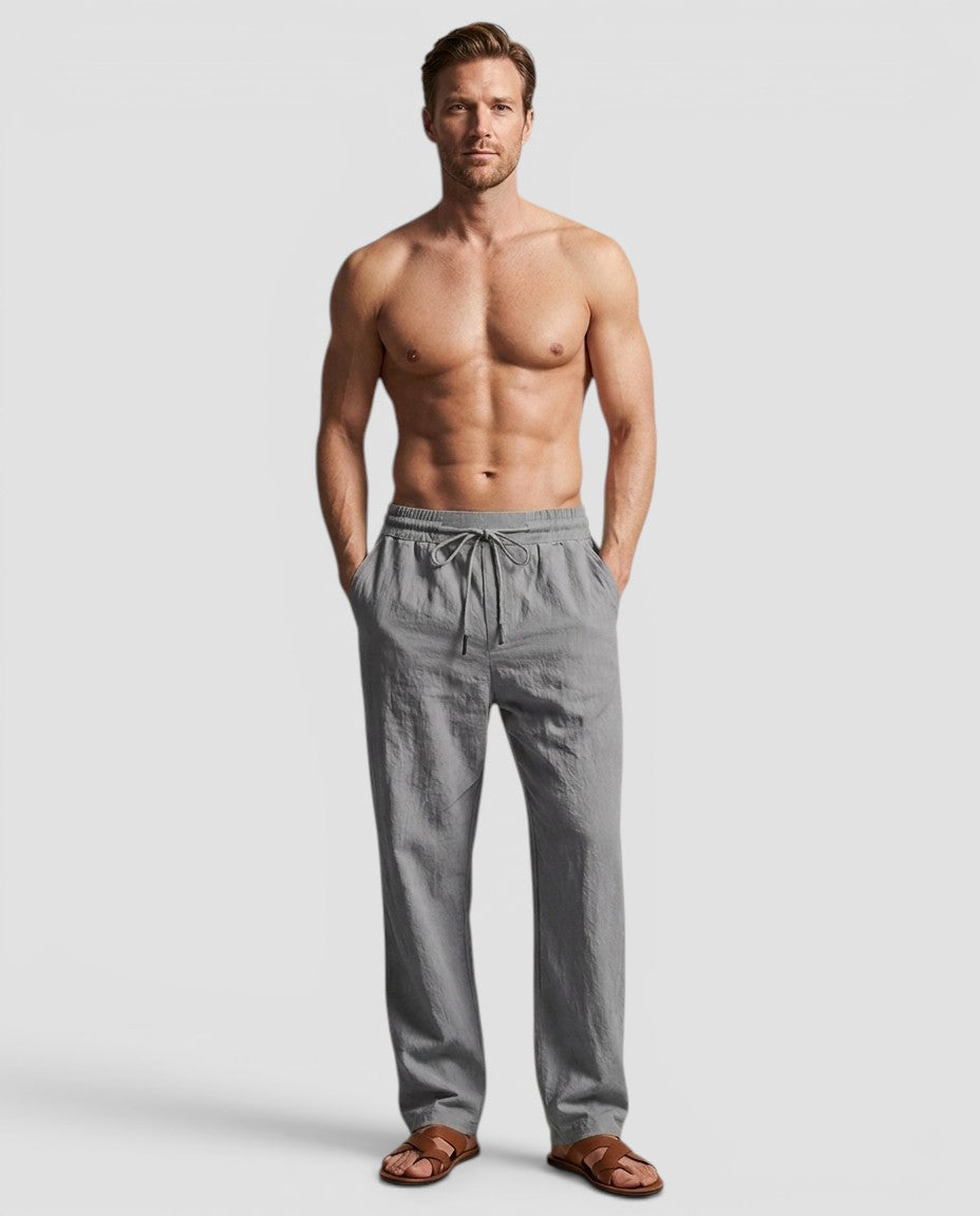 Jensen og Madsen | Klassiske Herrebukser Straight Fit Elegant Pasform