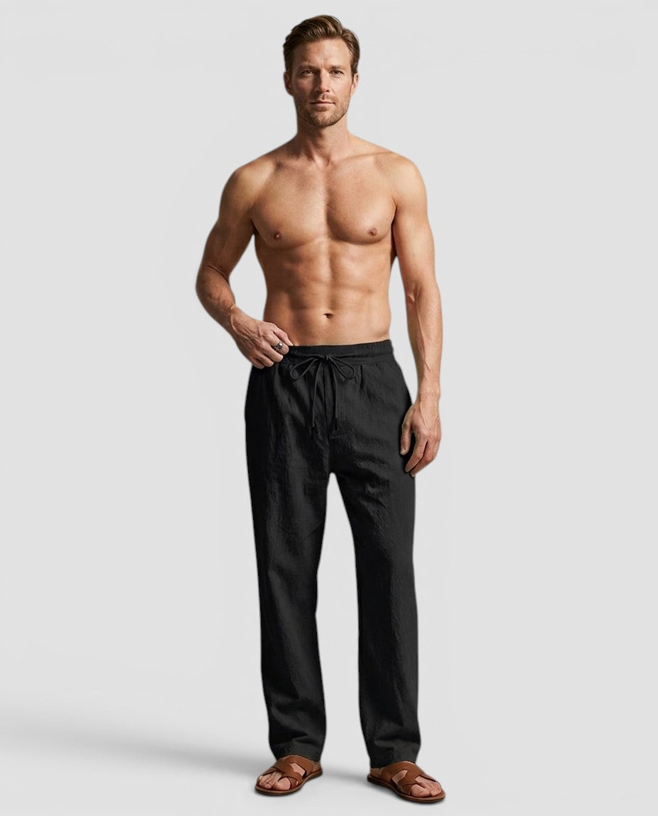 Jensen og Madsen | Klassiske Herrebukser Straight Fit Elegant Pasform